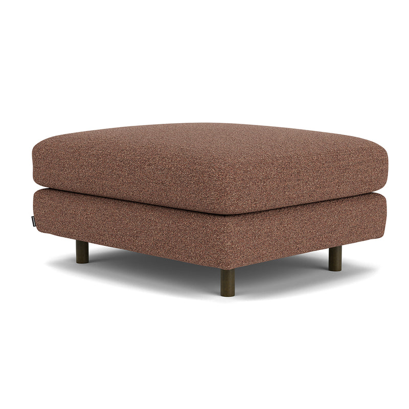 Pebble Rust Boucle / Dark Walnut