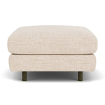 Vega Cream Textured Weave / Dark Walnut