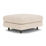 Vega Cream Textured Weave / Dark Walnut