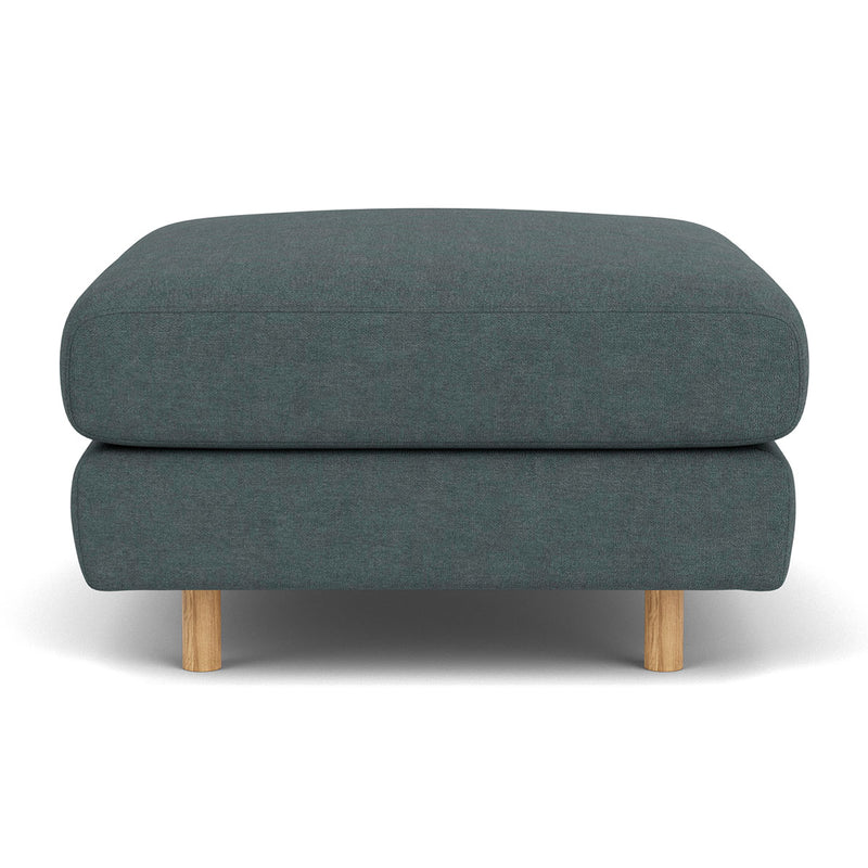 Form Blue Grey Fabric / Oak