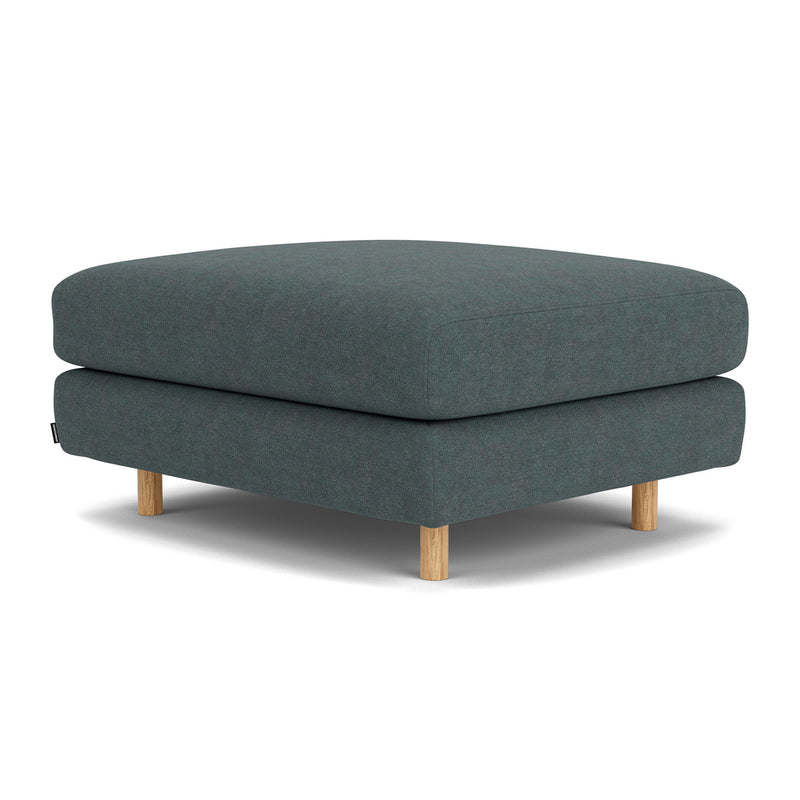 Form Blue Grey Fabric / Oak