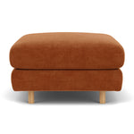 Moss Rust Fabric / Oak