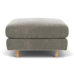 Planet Grey Green Fabric / Oak