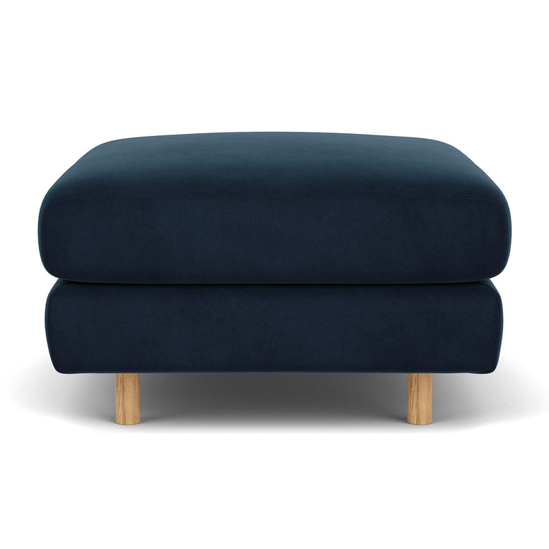 Lux Navy Velvet / Oak