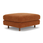 Moss Rust Fabric / Walnut Natural