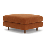 Moss Rust Fabric / Walnut Natural