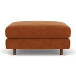 Moss Rust Fabric / Walnut Natural