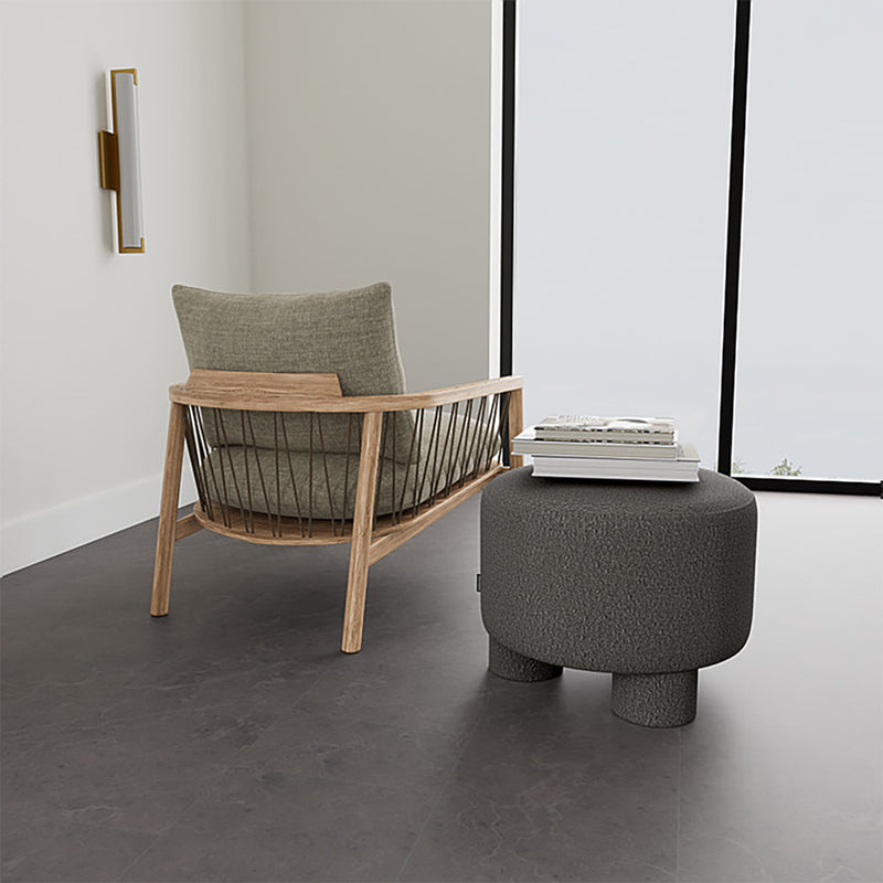 Maya Warm Grey Boucle