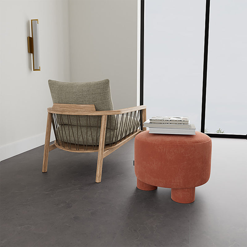 Danny Dusty Rose Textured Weave