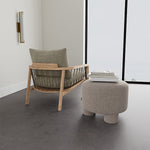 Agnes Brown Textured Weave