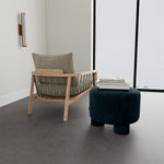 Danny Dust Blue Textured Weave