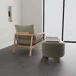 Planet Grey Green Fabric