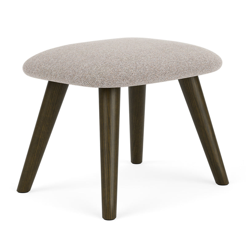 Agnes Brown Textured Weave / Dark Walnut