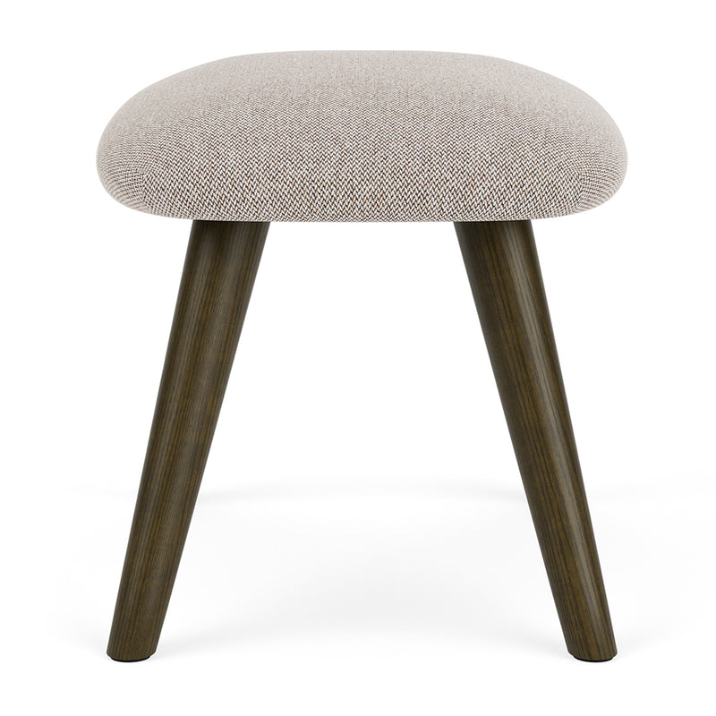 Agnes Brown Textured Weave / Dark Walnut