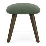 Cura Dark Green Weave / Dark Walnut