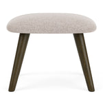 Fabio Stone Fabric / Dark Walnut