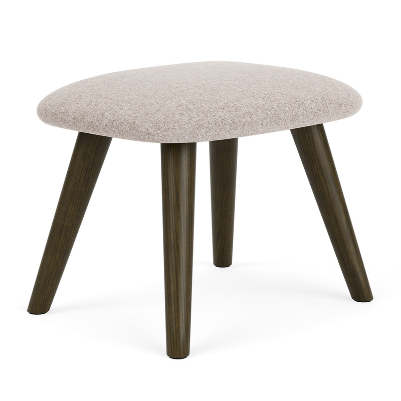 Fabio Stone Fabric / Dark Walnut