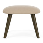 Form Cream Fabric / Dark Walnut