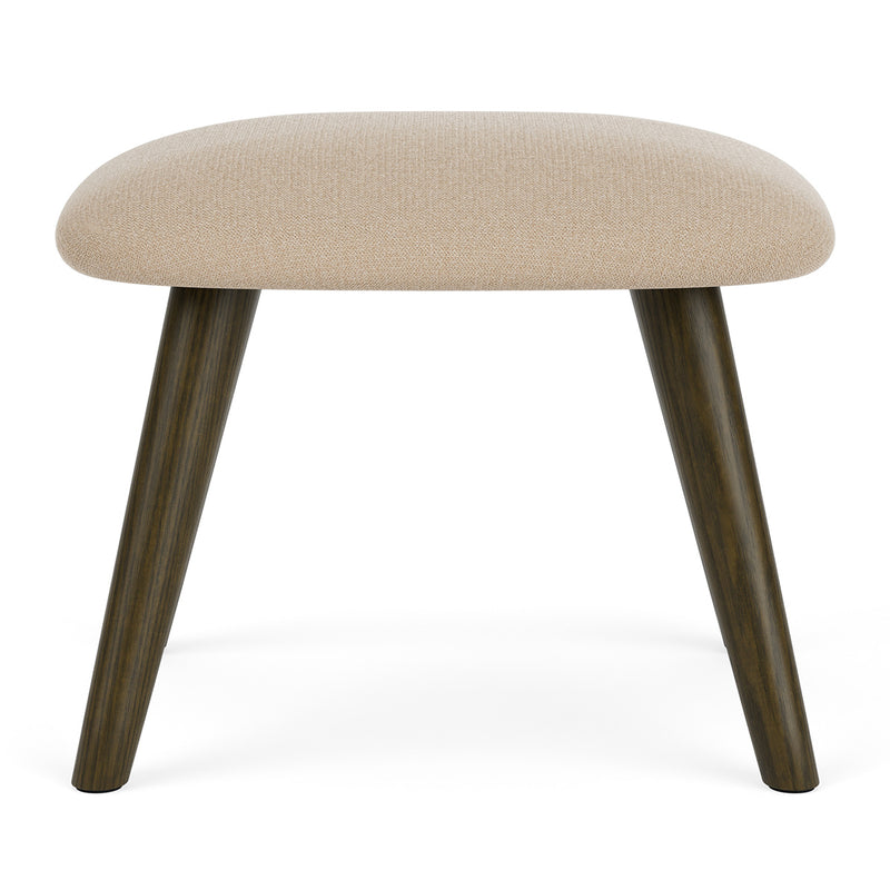 Form Cream Fabric / Dark Walnut