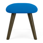 Mark Cobalt Blue Weave / Dark Walnut