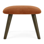 Moss Rust Fabric / Dark Walnut