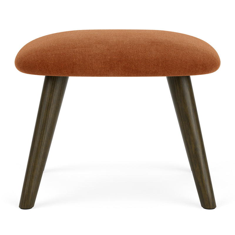 Moss Rust Fabric / Dark Walnut