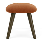 Moss Rust Fabric / Dark Walnut