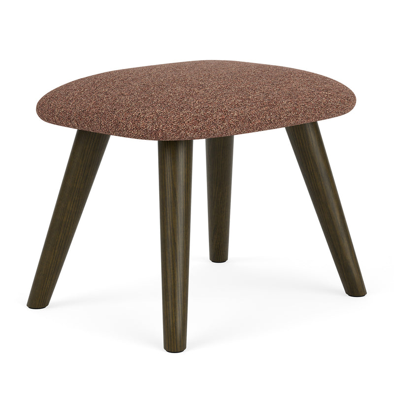 Pebble Rust Boucle / Dark Walnut