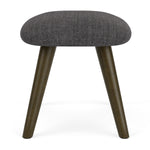 Vega Antracit Fabric / Dark Walnut