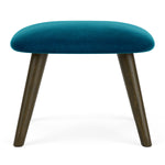 Velour Lux Petro / Dark Walnut