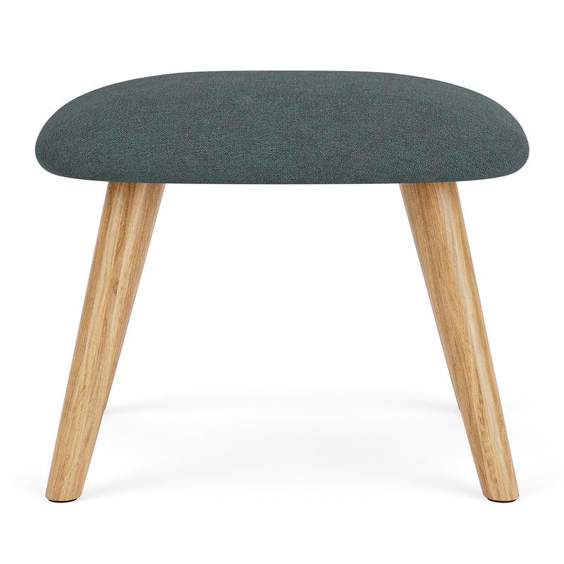 Form Blue Grey Fabric / Oak