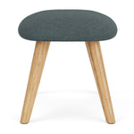 Form Blue Grey Fabric / Oak
