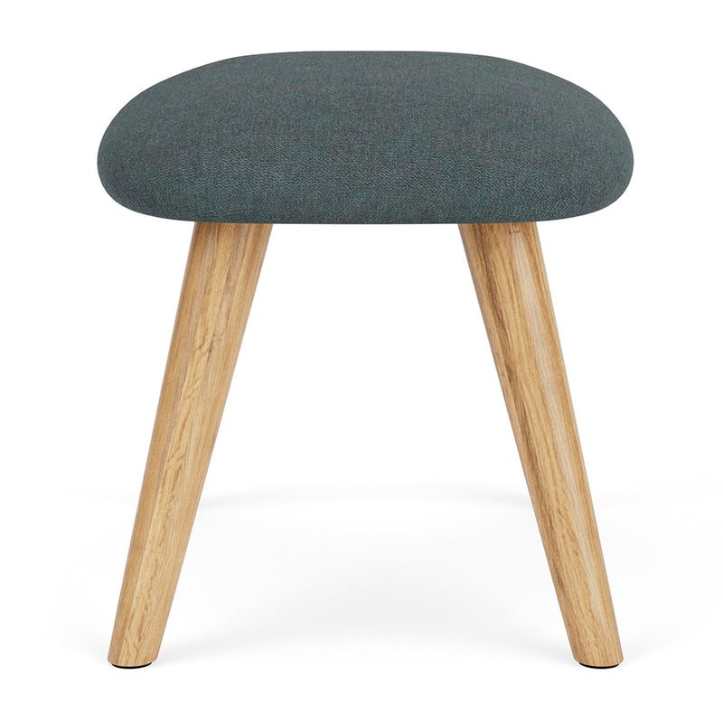 Form Blue Grey Fabric / Oak