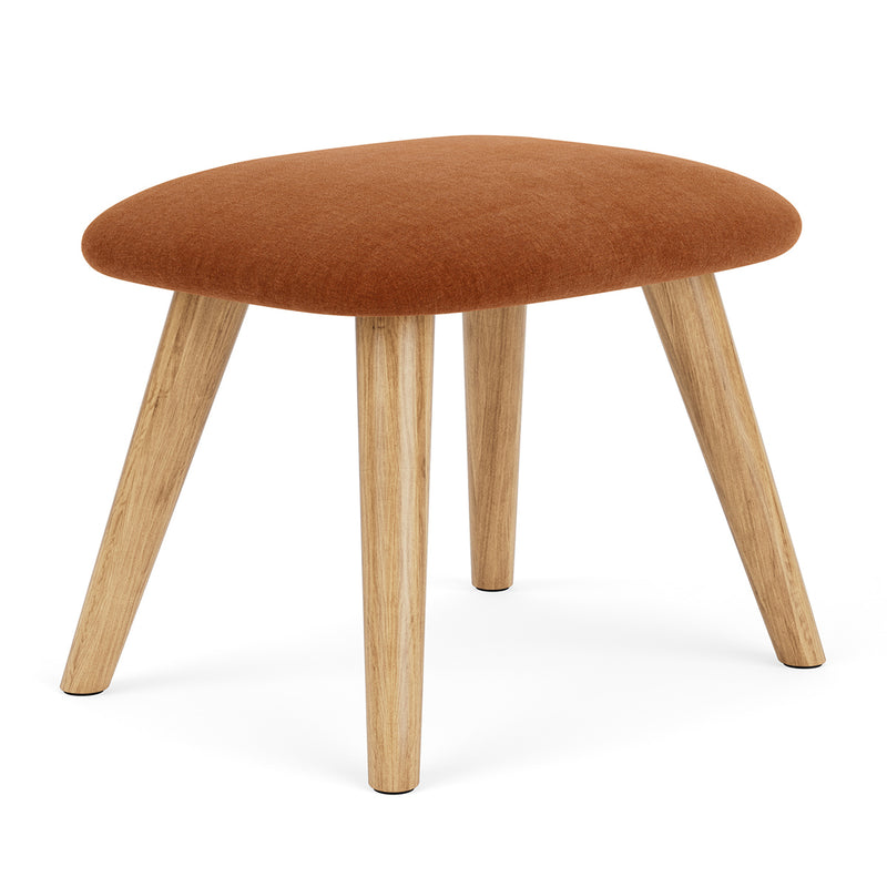 Moss Rust Fabric / Oak