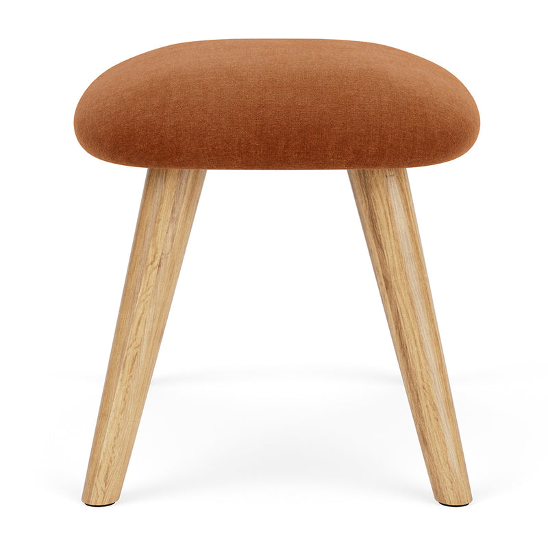Moss Rust Fabric / Oak