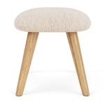 Vega Cream Textured Weave / Oak