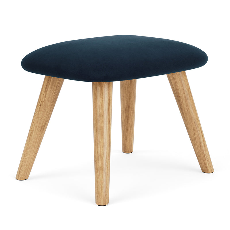 Lux Navy Velvet / Oak