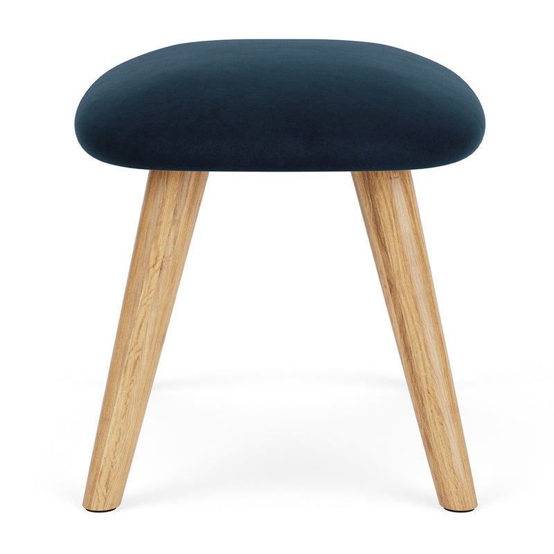 Lux Navy Velvet / Oak