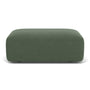 Hailey Footrest - Cura Dark Green Weave