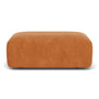 Hailey Footrest - Danny Amber Textured Weave