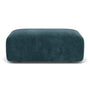 Hailey Footrest - Danny Dust Blue Textured Weave