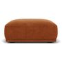 Leonora Ottoman - Moss Rust Fabric