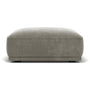 Leonora Ottoman - Planet Grey Green Fabric