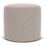 No. 7 Ottoman - Agnes Brown Textured Weave