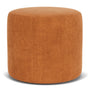 No. 7 Ottoman - Danny Amber Textured Weave