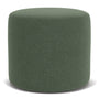 No. 7 Ottoman - Cura Dark Green Weave