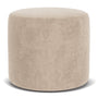 No. 7 Ottoman - Danny Cream Textured Weave