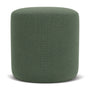 No. 8 Ottoman - Cura Dark Green Weave
