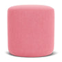 No. 8 Ottoman - Firenze Bubblegum Fabric