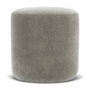 No. 8 Ottoman - Planet Grey Green Fabric